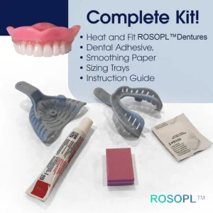 ROSOPLTM Custom-Fit Full Functional Dentures