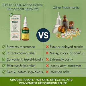 ROSOPL® Fast-Acting Herbal Hemorrhoid Spray Pro