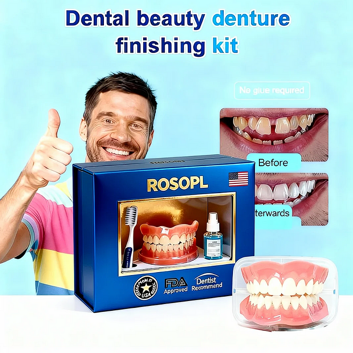 ROSOPLTM Custom-Fit Full Functional Dentures