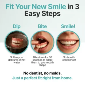ROSOPL Custom-Fit Full Functional Dentures