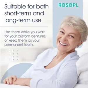 ROSOPL™ Custom-Fit Full Functional Dentures