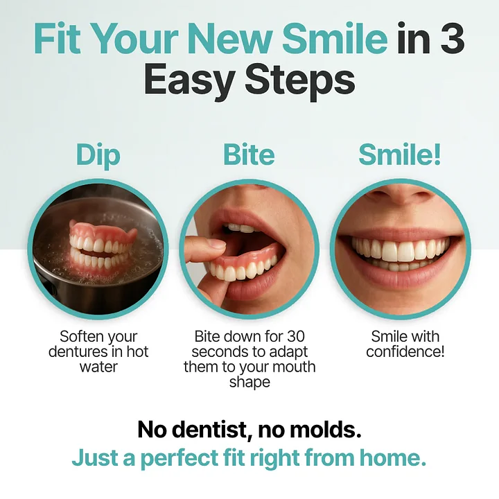 ROSOPLTM Custom-Fit Full Functional Dentures
