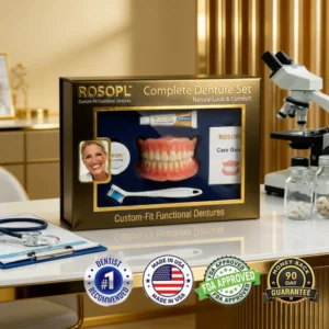 ROSOPL Custom-Fit Full Functional Dentures