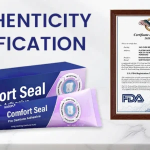 ROSOPL® Comfort Seal Pro Denture Adhesive FDA Certified