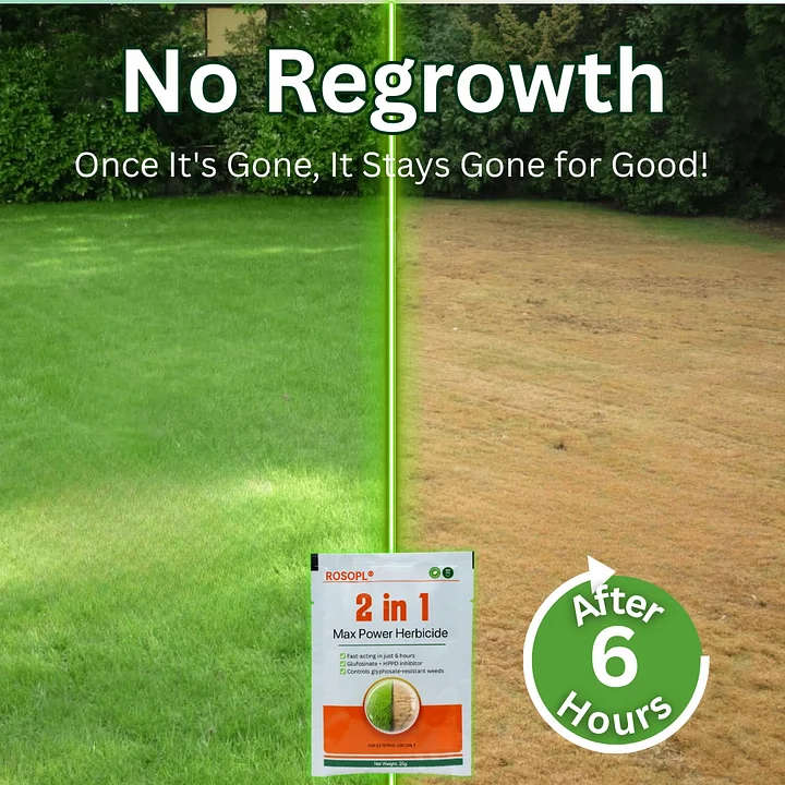 ROSOPL® 2 in 1 Max Power Herbicide - 6-Hour Action