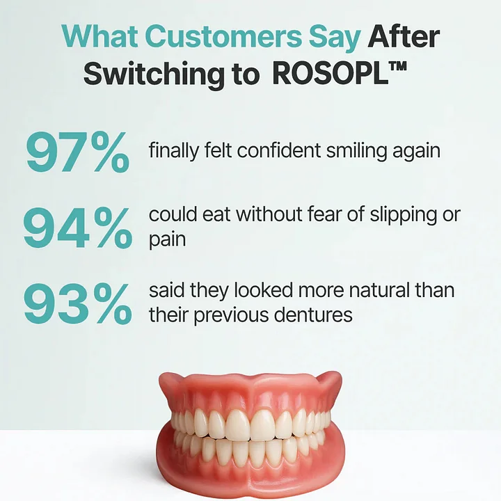 ROSOPLTM Medical Full Denture with Strong Suction
