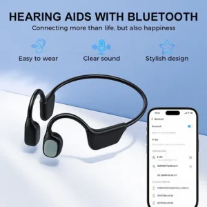 ROSOPL Bone Conduction Smart Hearing Aids Amplifier