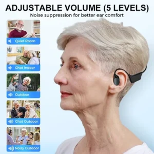 ROSOPL Bone Conduction Smart Hearing Aids Amplifier
