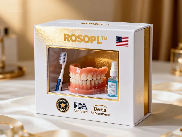 ROSOPLTM Medical Full Denture with Strong Suction