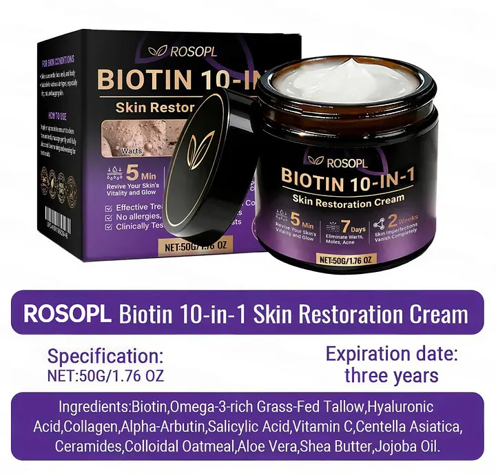 ROSOPL® Biotin 10-in-1 Skin Restoration Cream
